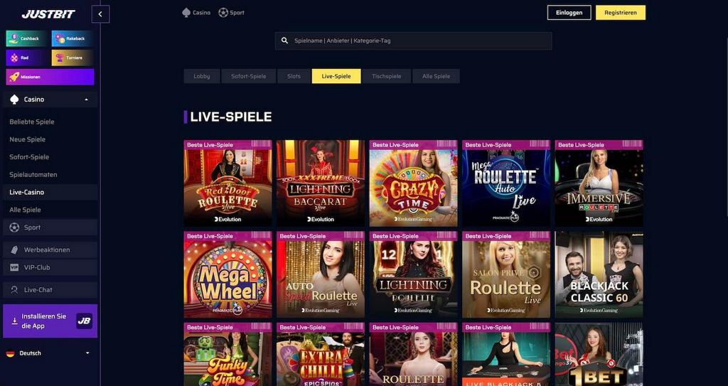 Justbit Gambling-onderneming